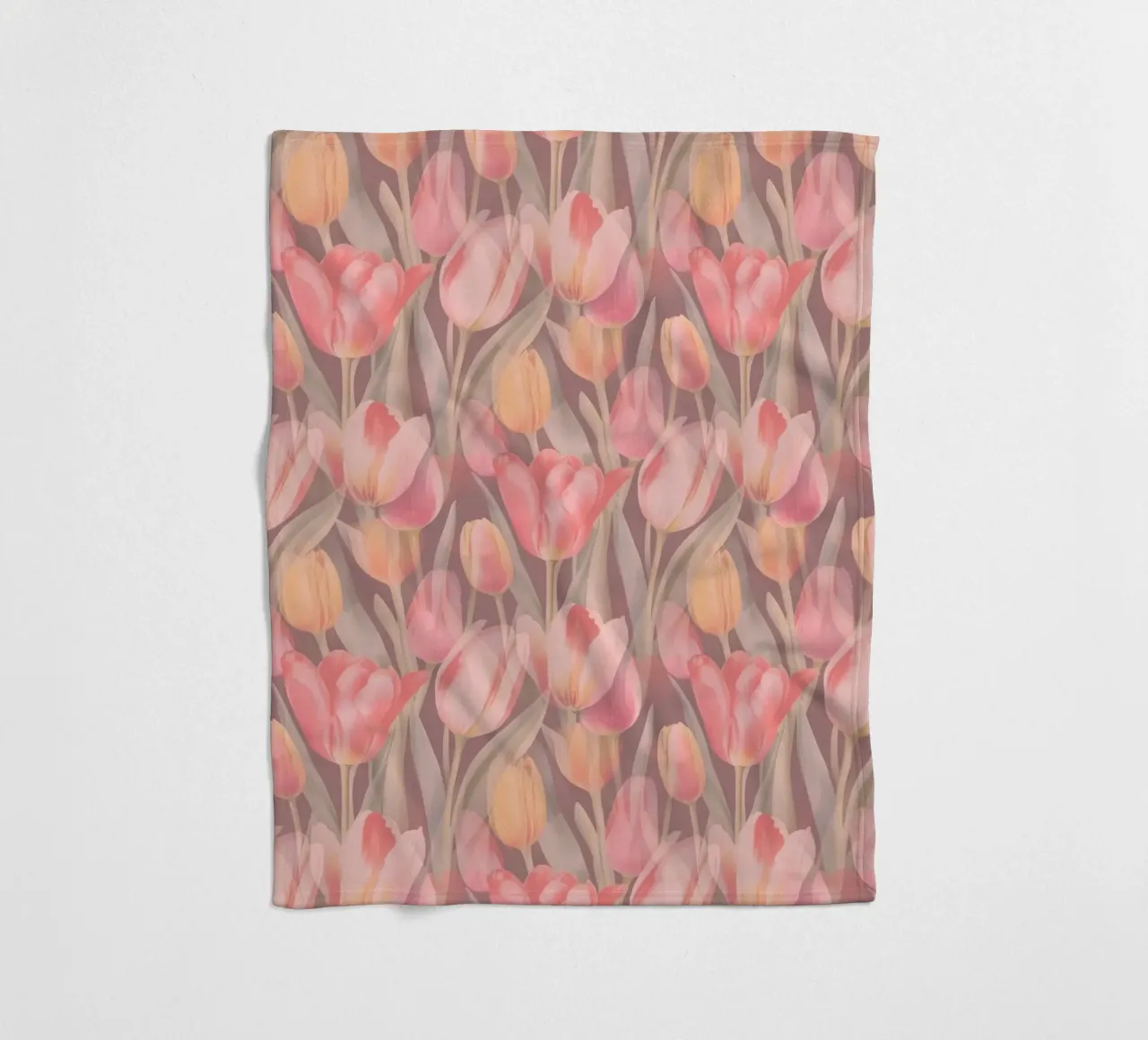 Tulipani rossi coperta in pile da SilverPegasus
