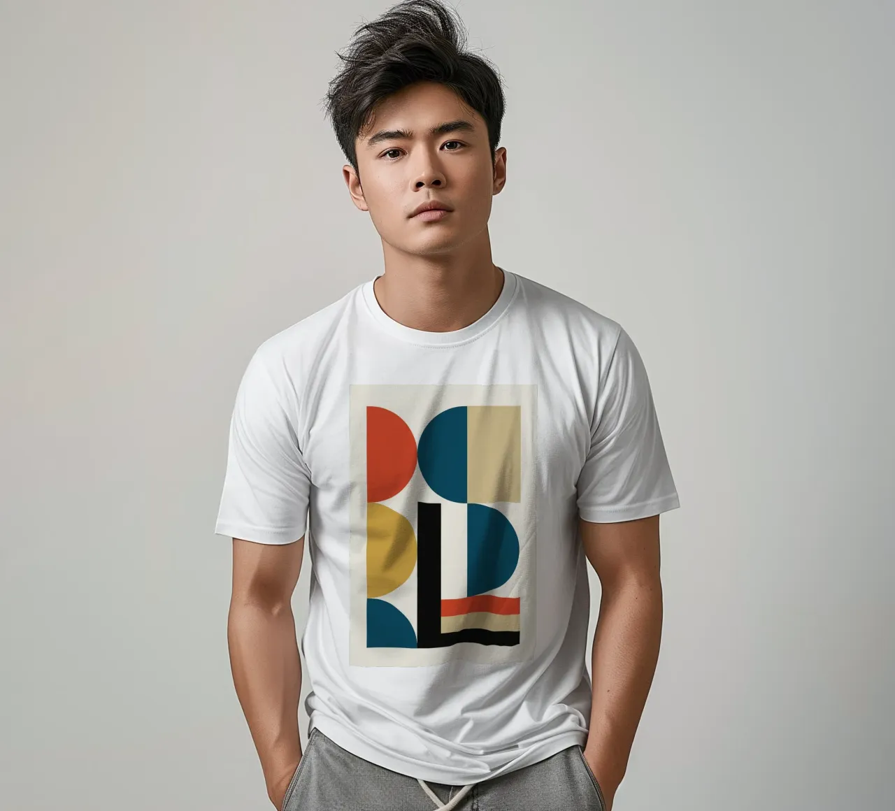 Forma e colore t-shirt da Studio M