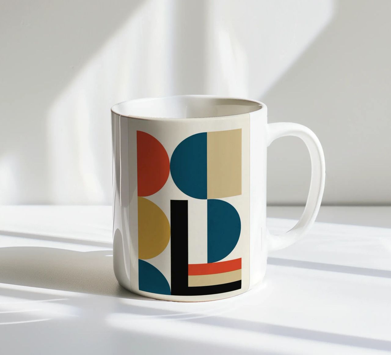 Forma e colore tazza in ceramica da Studio M