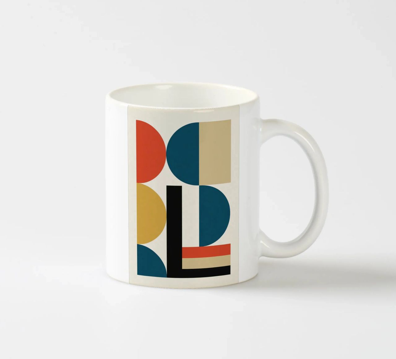 Forma e colore tazza in ceramica da Studio M