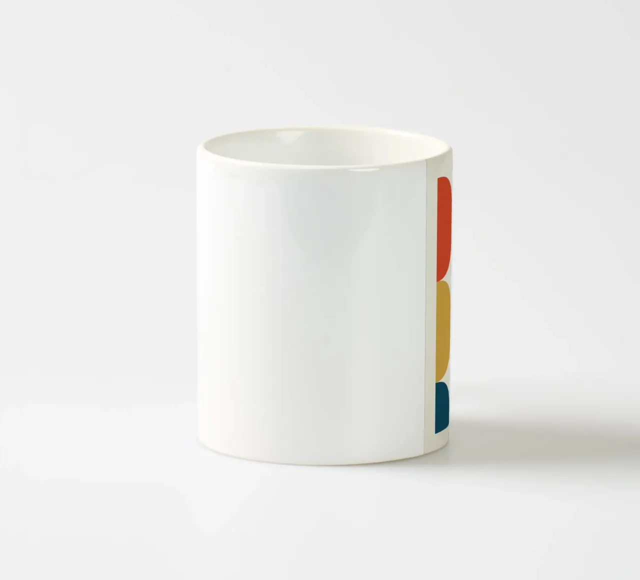 Forma e colore tazza in ceramica da Studio M