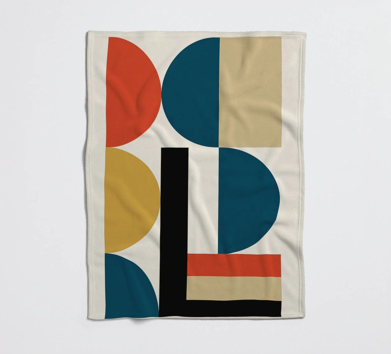Forma e colore coperta in pile da Studio M
