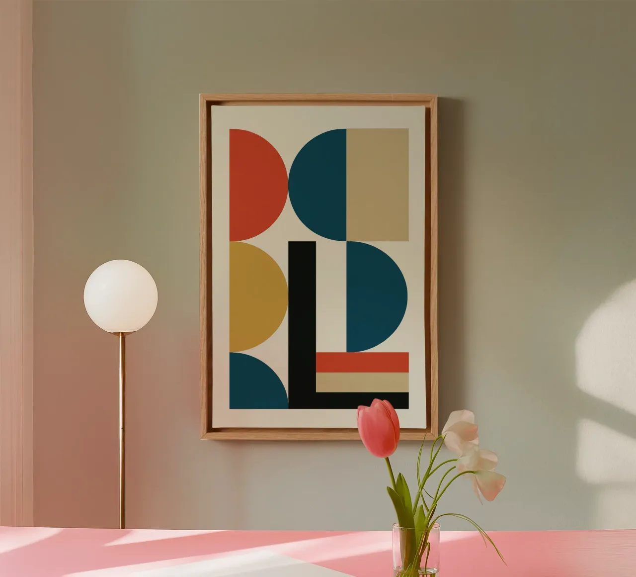 Forma e colore tela da Studio M