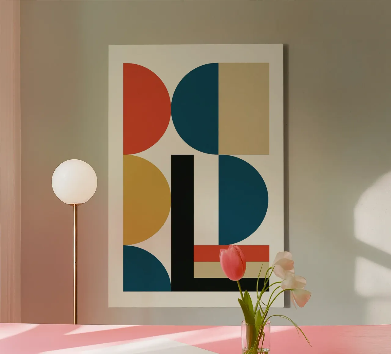 Forma e colore tela da Studio M