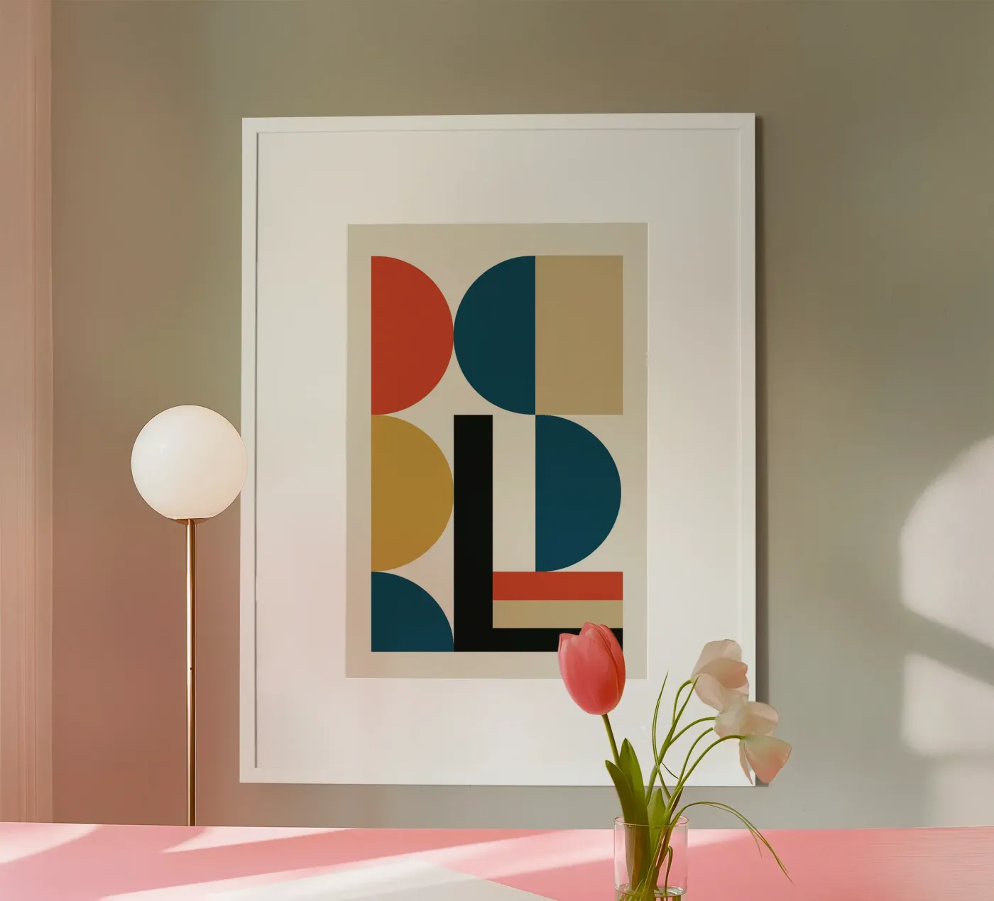 Shape & Colour poster by Studio M