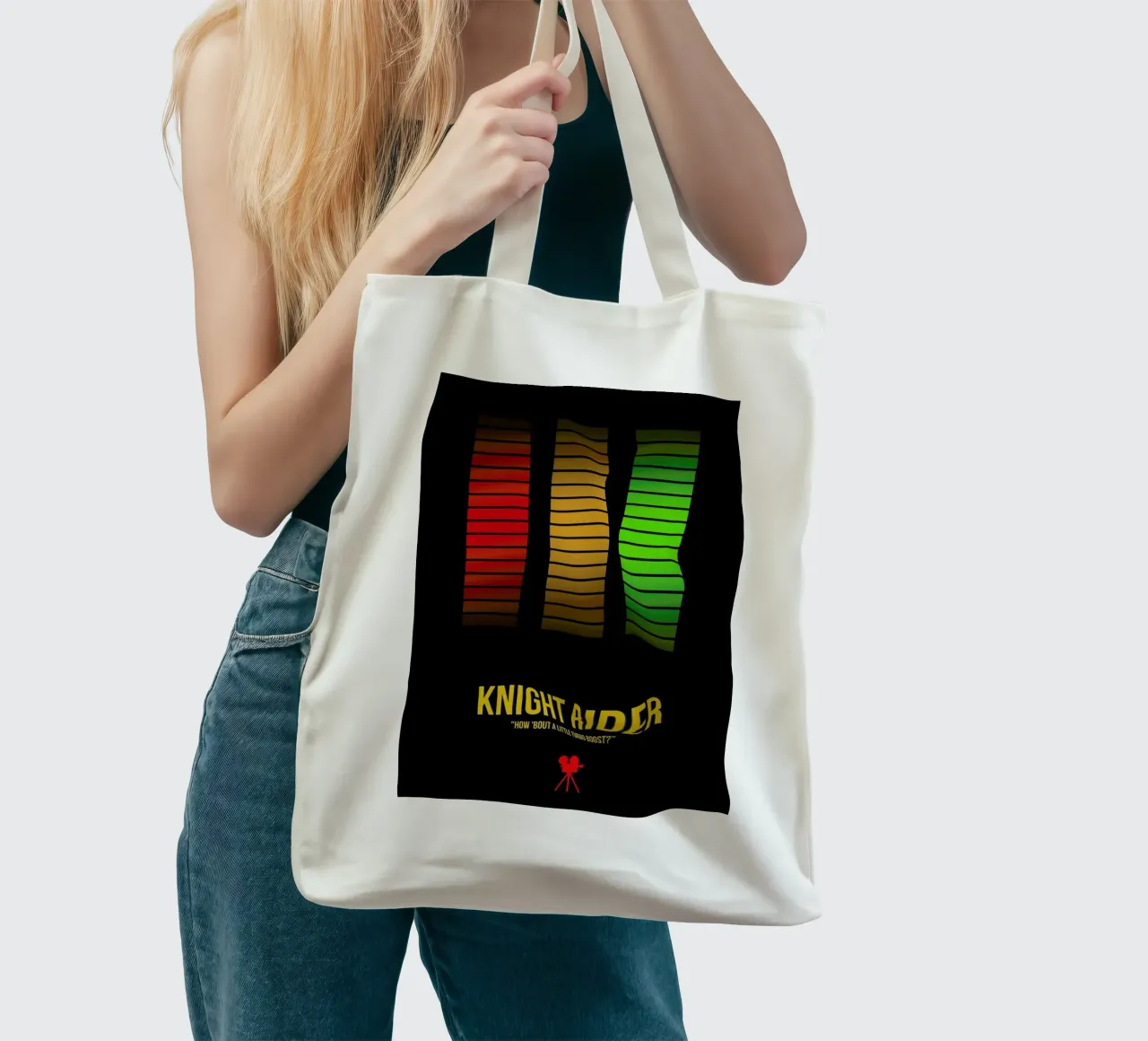 Knight Rider tote bag by Naxart