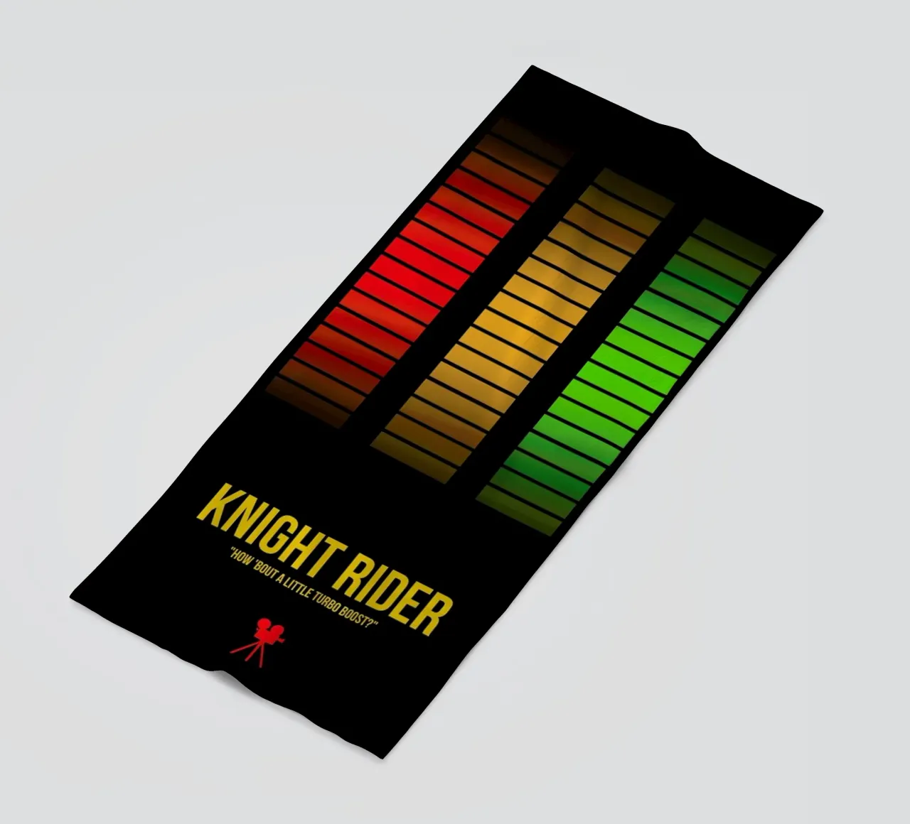 Knight Rider beach towel by Naxart