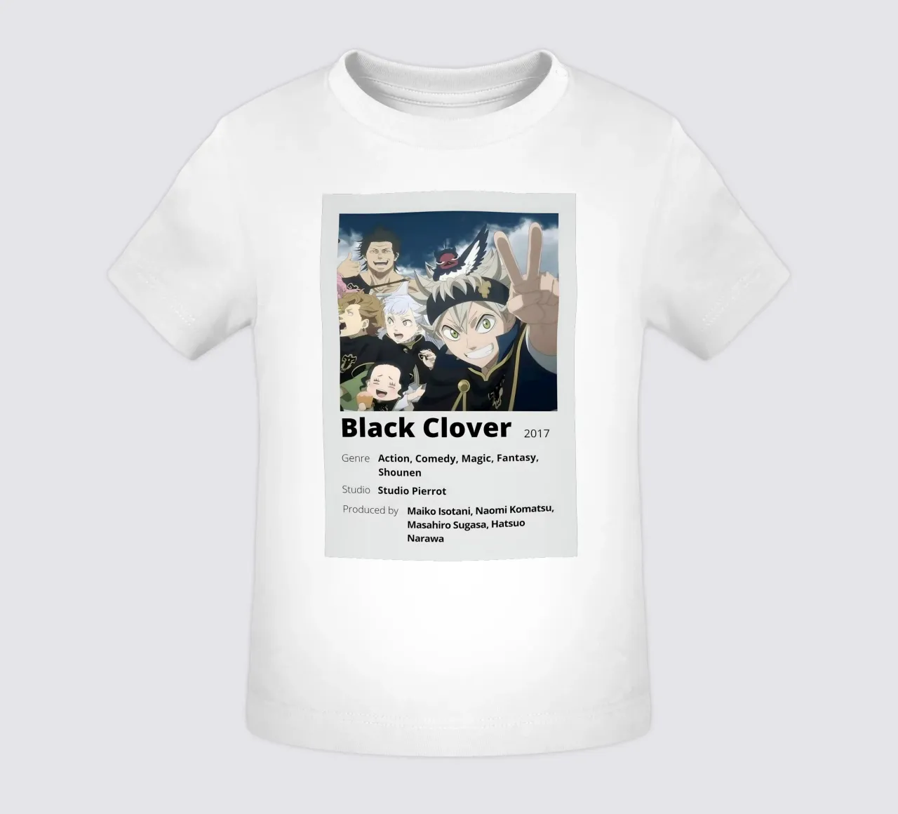 Black Clover  2017 Baby T-Shirt von Totoya