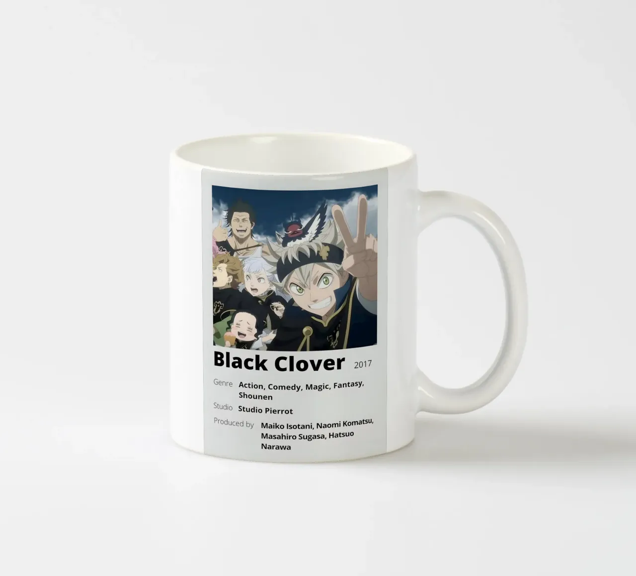 Black Clover  2017 tazza in ceramica da Totoya