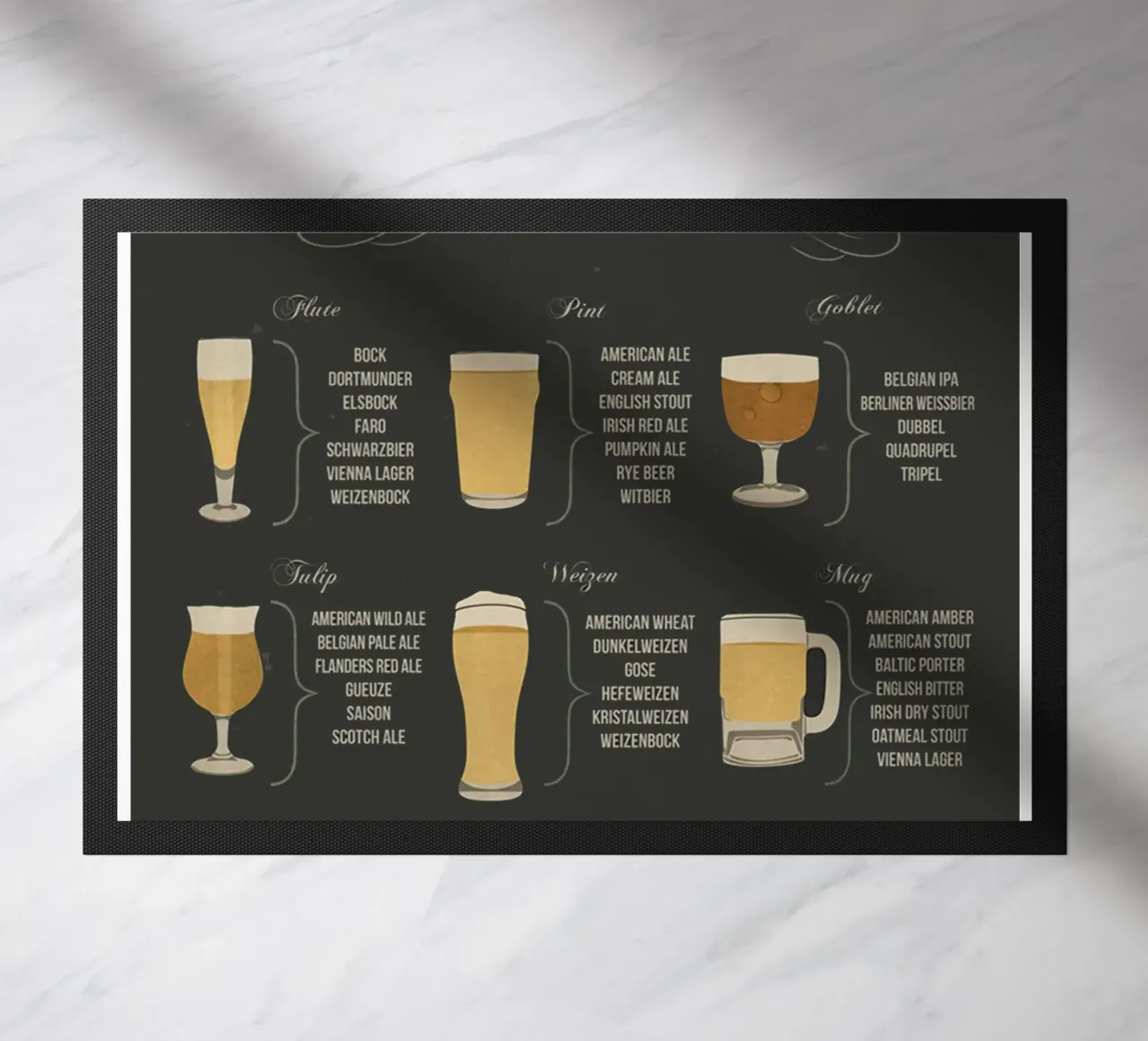 bicchieri per la birra zerbino da Danielshop