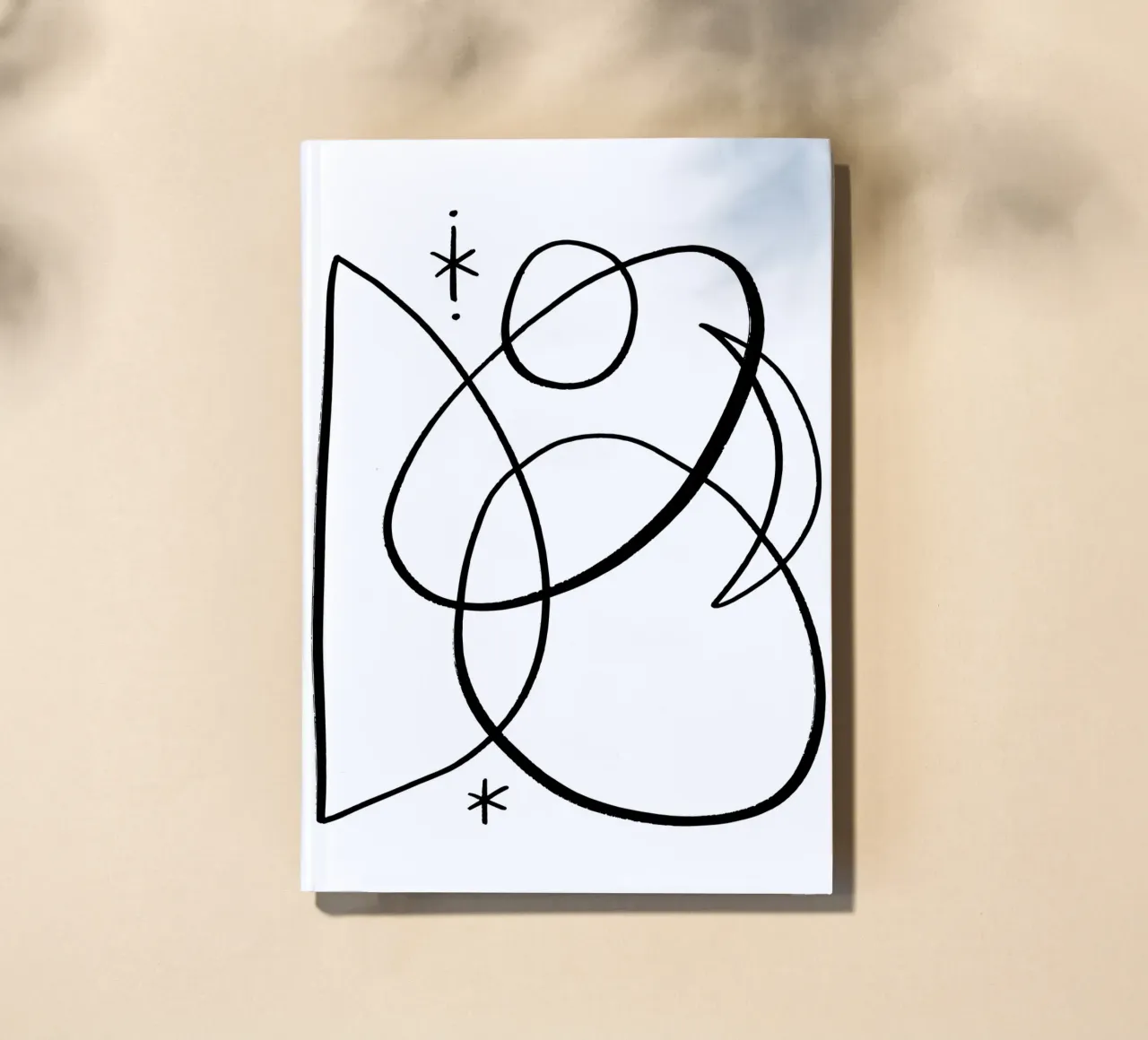 Cosmic Play No 01 (Without Background) notebook by treechild