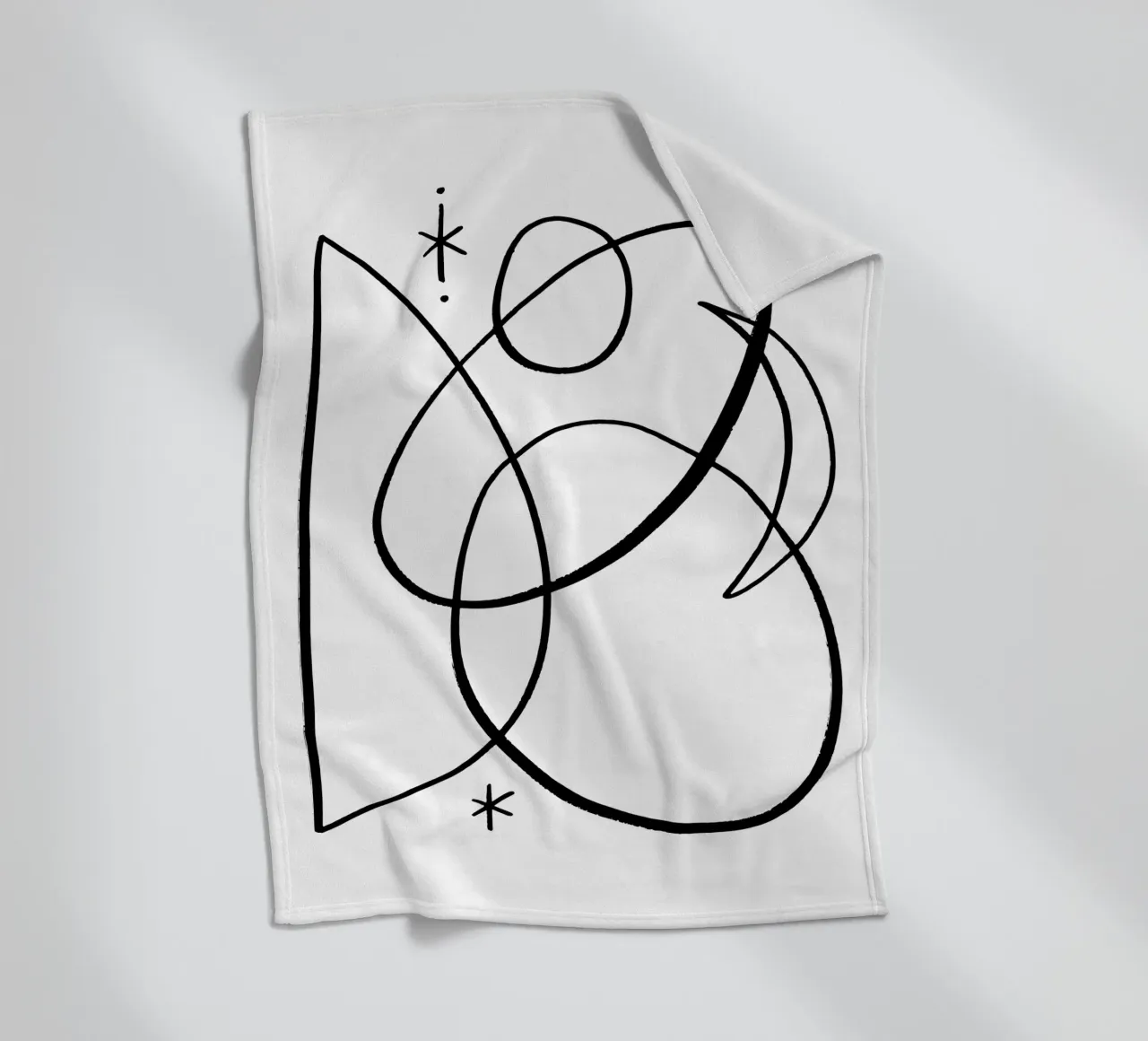 Cosmic Play No 01 (Without Background) coperta in pile da treechild