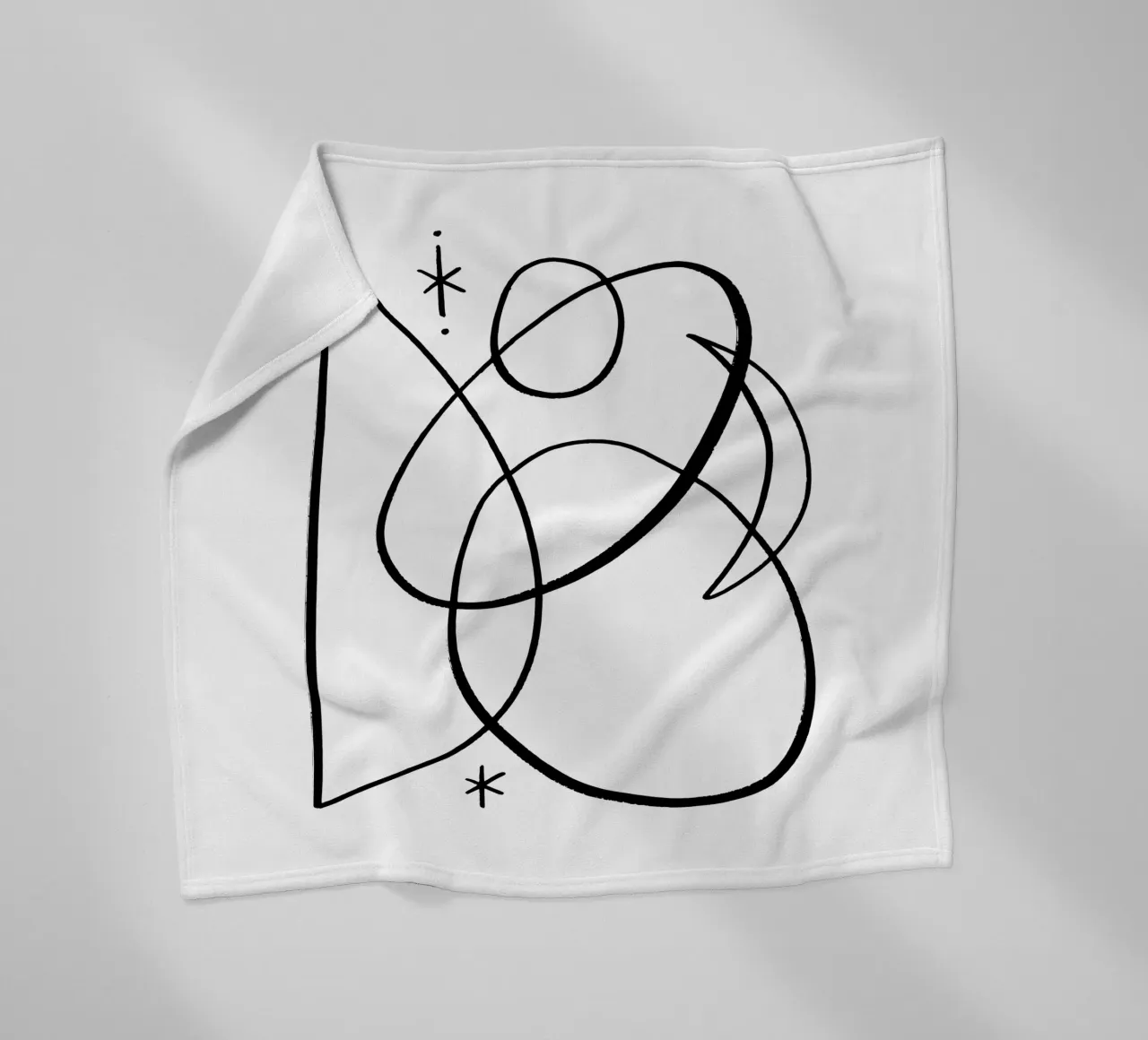 Cosmic Play No 01 (Without Background) coperta in pile da treechild