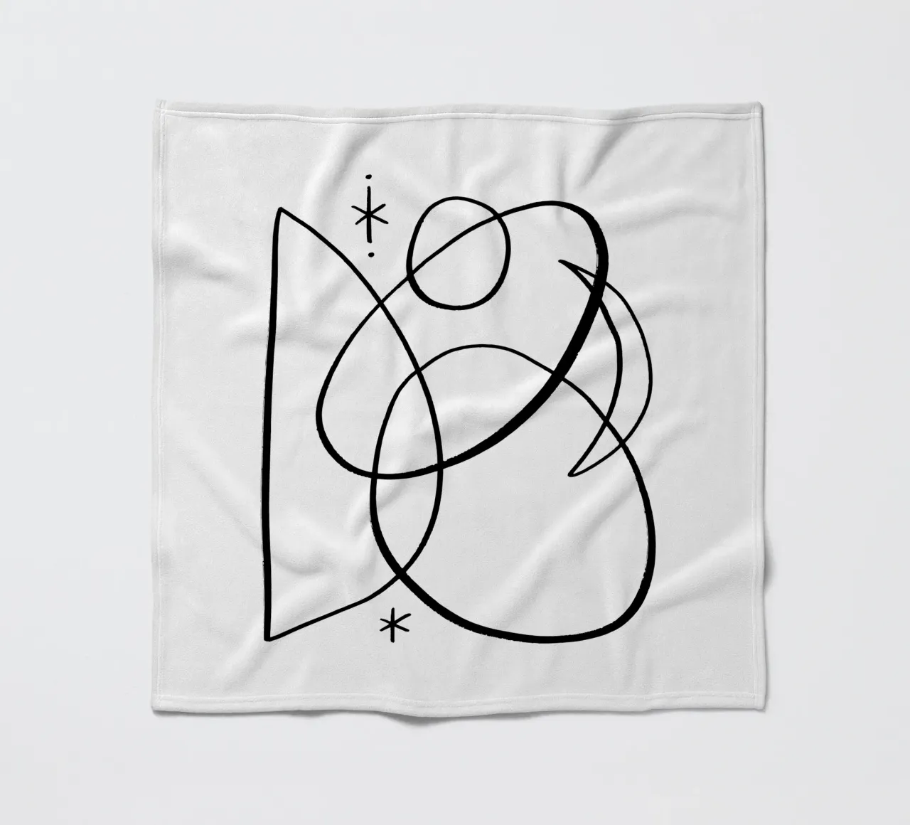 Cosmic Play No 01 (Without Background) coperta in pile da treechild