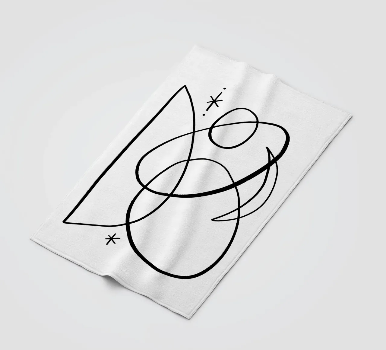 Cosmic Play No 01 (Without Background) coperta in pile da treechild