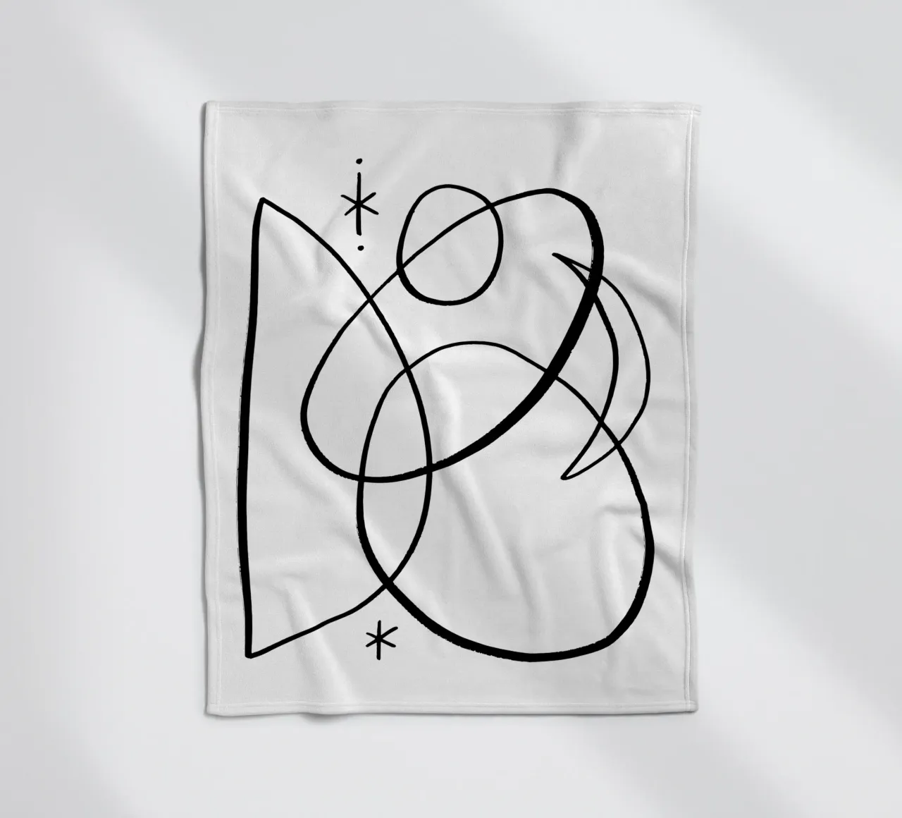 Cosmic Play No 01 (Without Background) coperta in pile da treechild