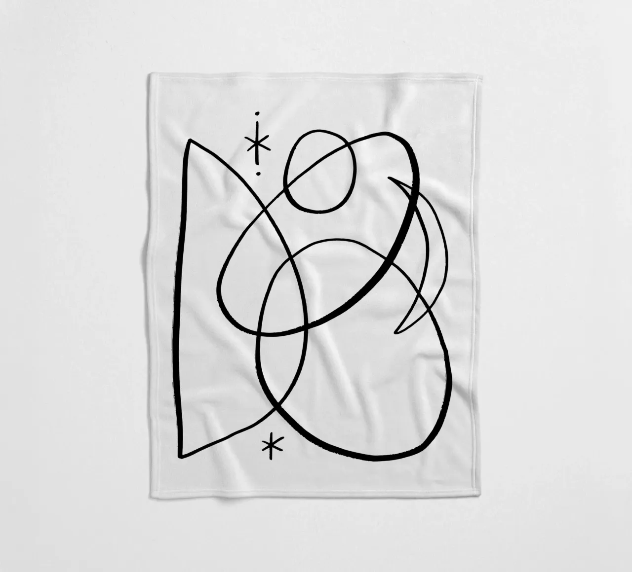 Cosmic Play No 01 (Without Background) coperta in pile da treechild