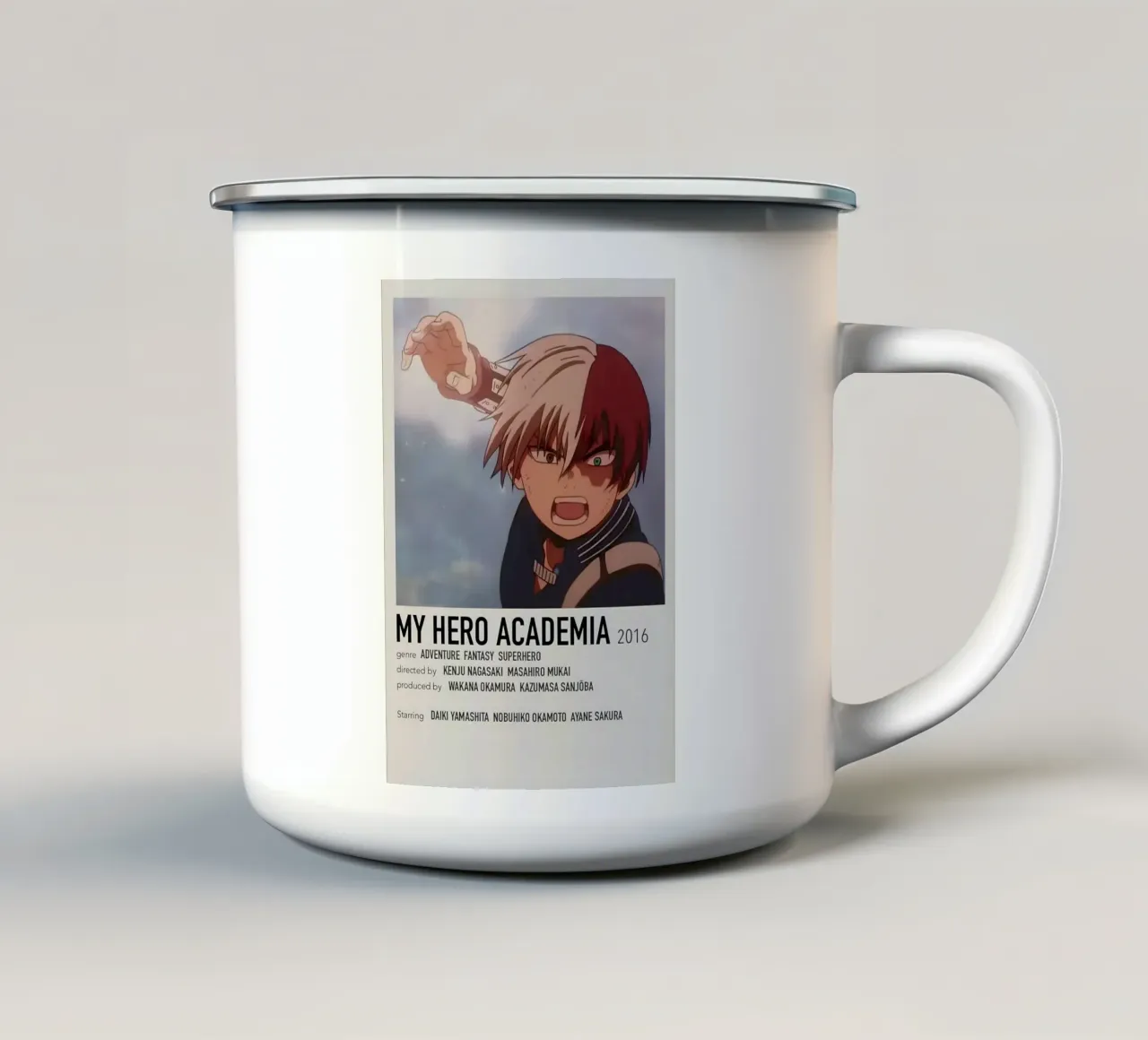 MY HERO ACADEMIA 2016 tazza in smalto da Totoya