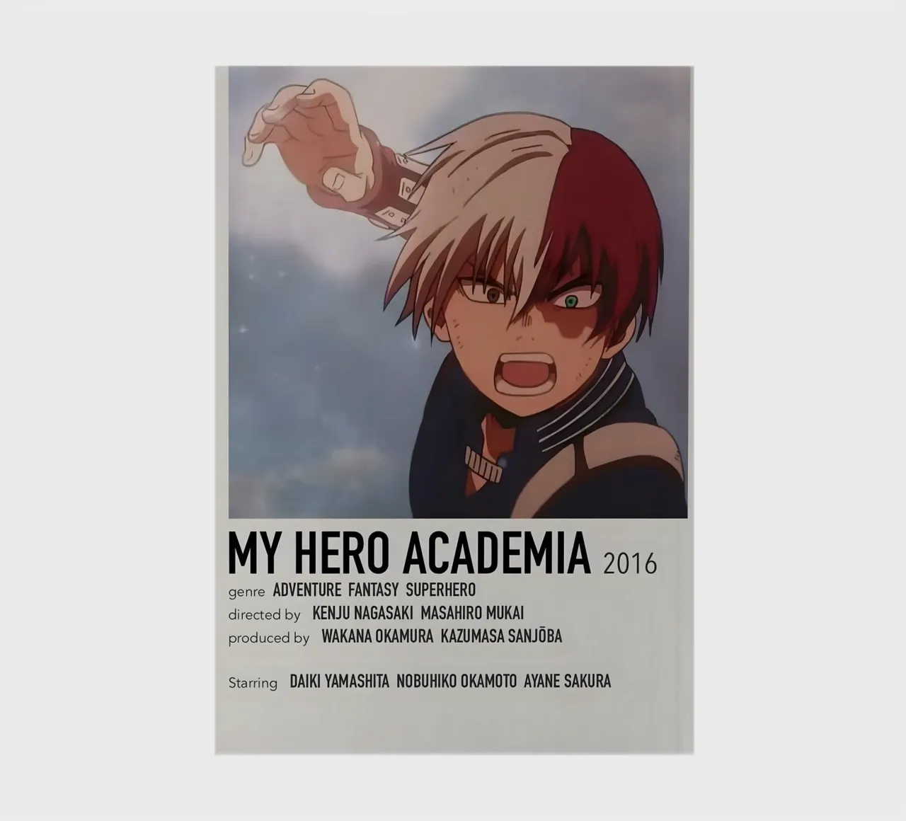 MY HERO ACADEMIA 2016 notebook by Totoya
