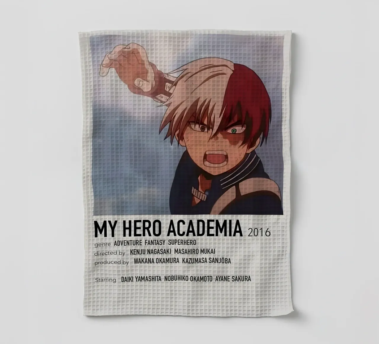 MY HERO ACADEMIA 2016 canovaccio da cucina da Totoya