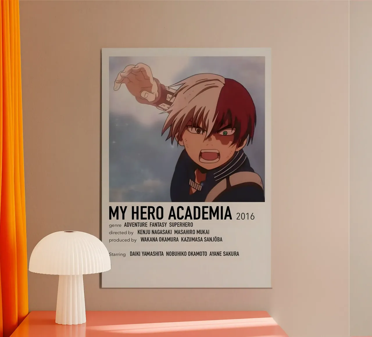 MY HERO ACADEMIA 2016 alluminio dibond da Totoya