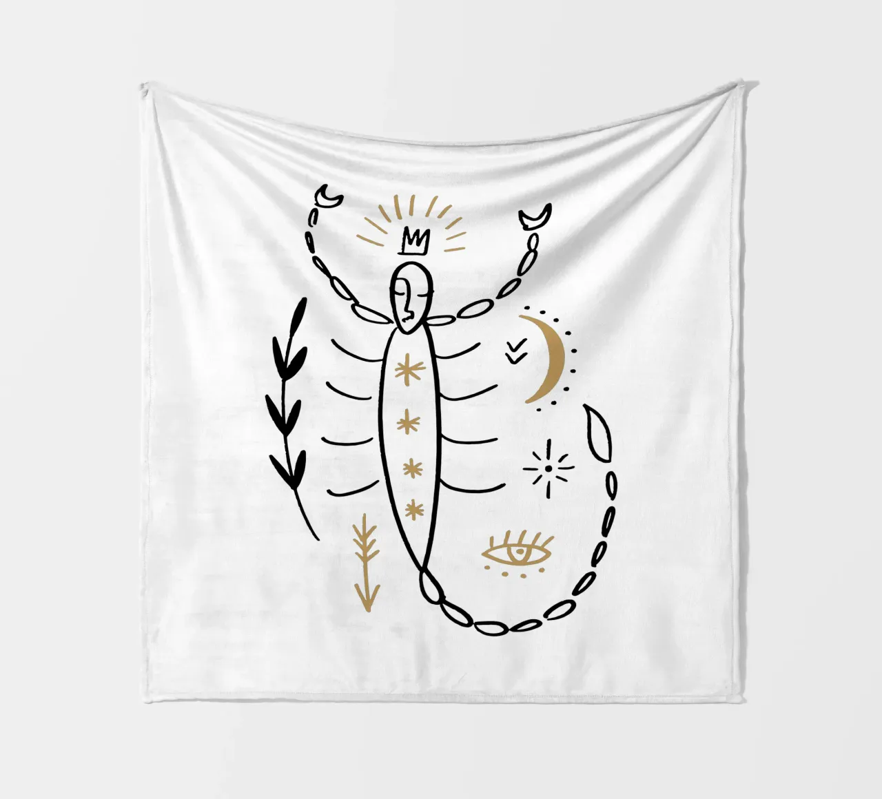 Scorpion King (without Background) coperta in pile da treechild