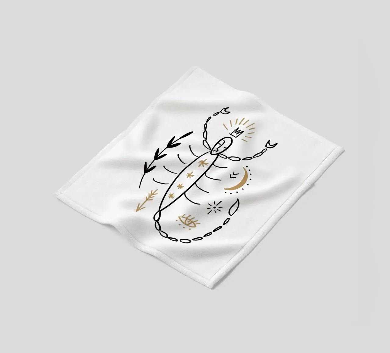 Scorpion King (without Background) coperta in pile da treechild