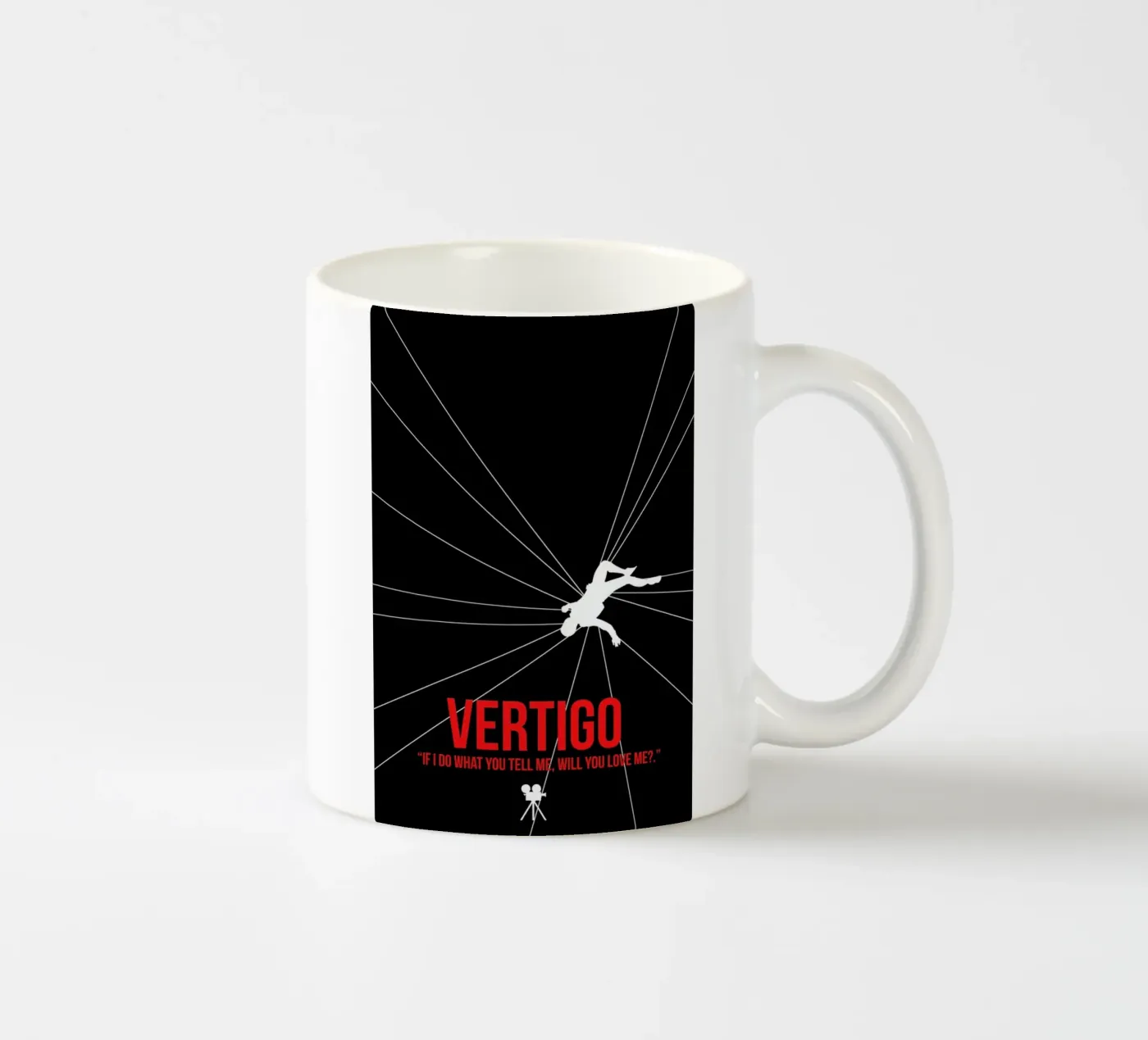 Vertigo ceramic mug by Naxart