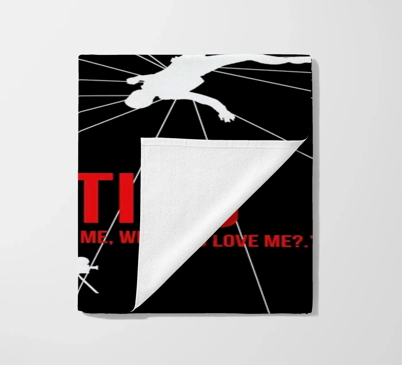 Vertigo beach towel by Naxart