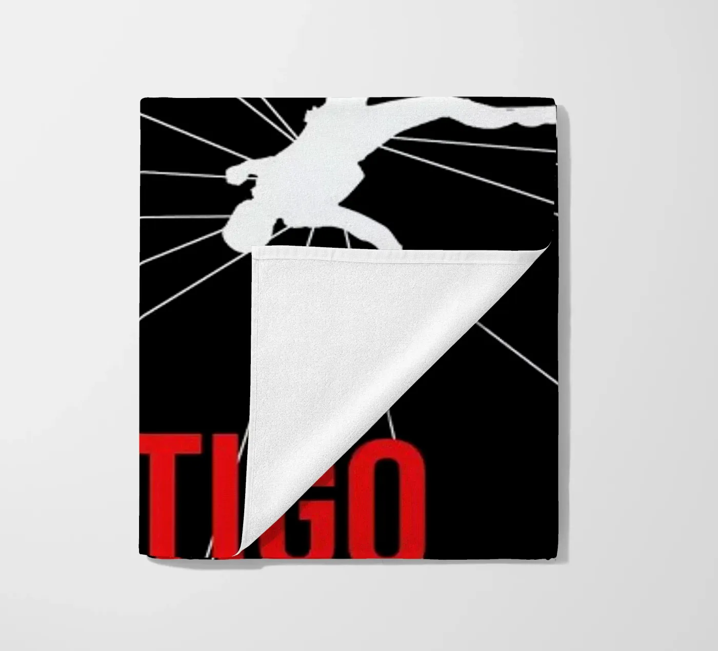 Vertigo beach towel by Naxart