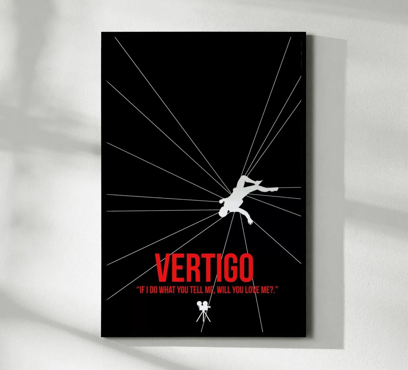 Vertigo poster van Naxart