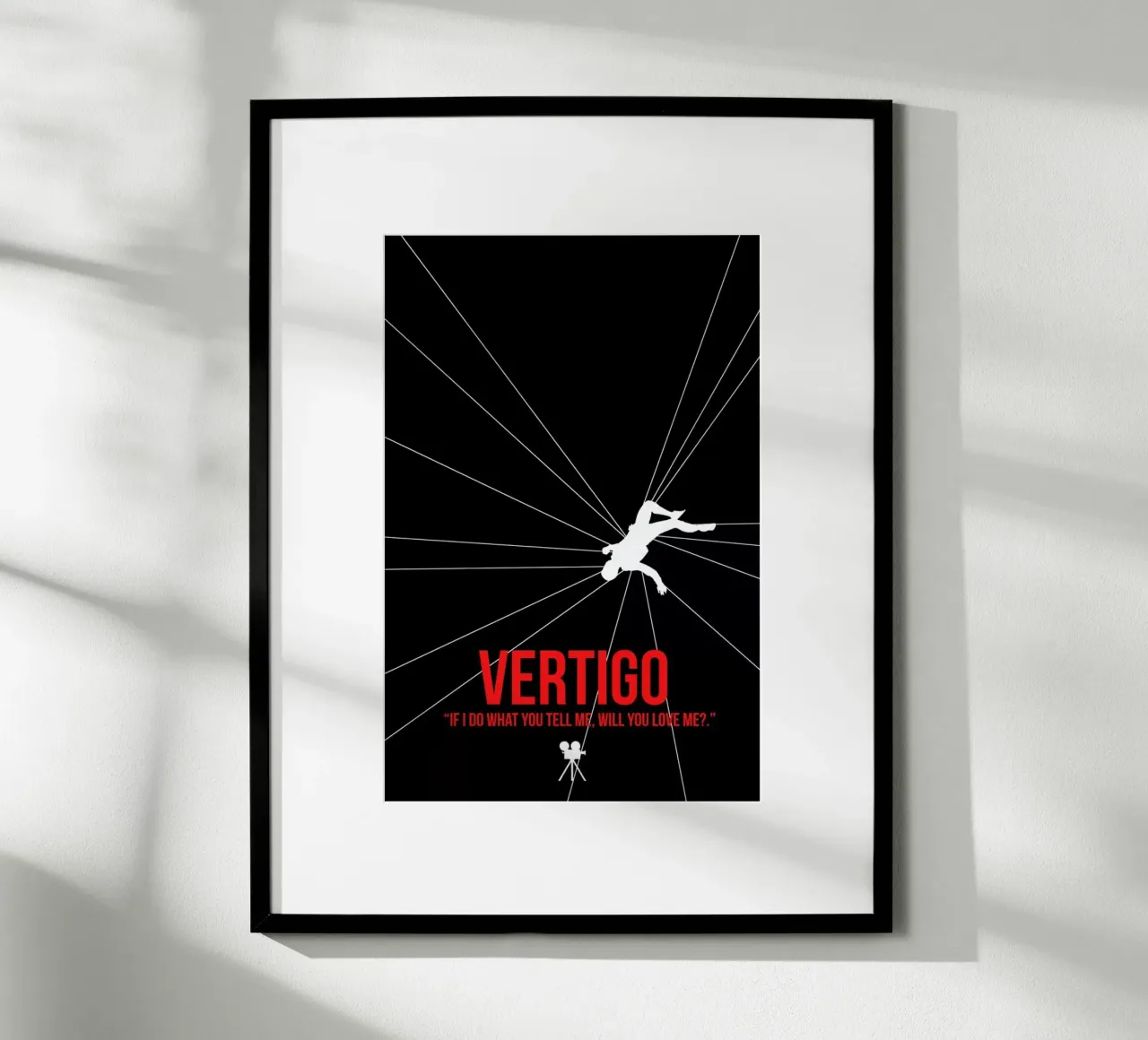 Vertigo poster van Naxart