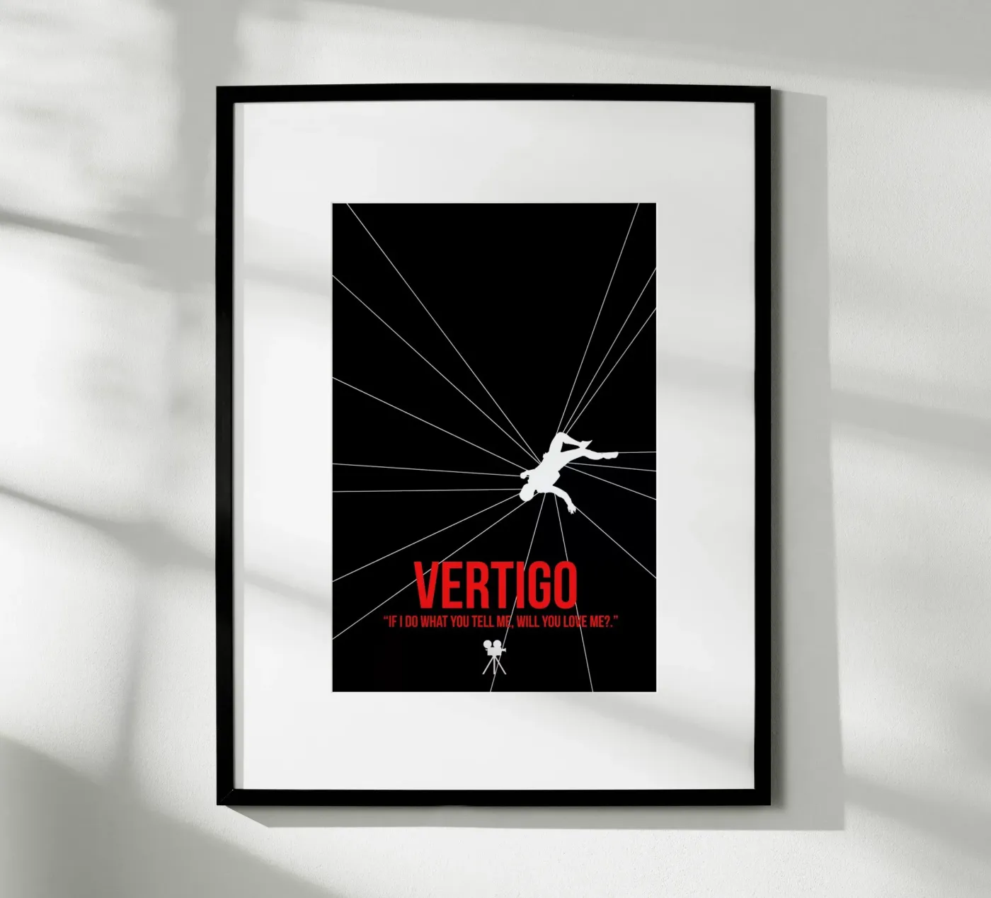 Vertigo poster van Naxart