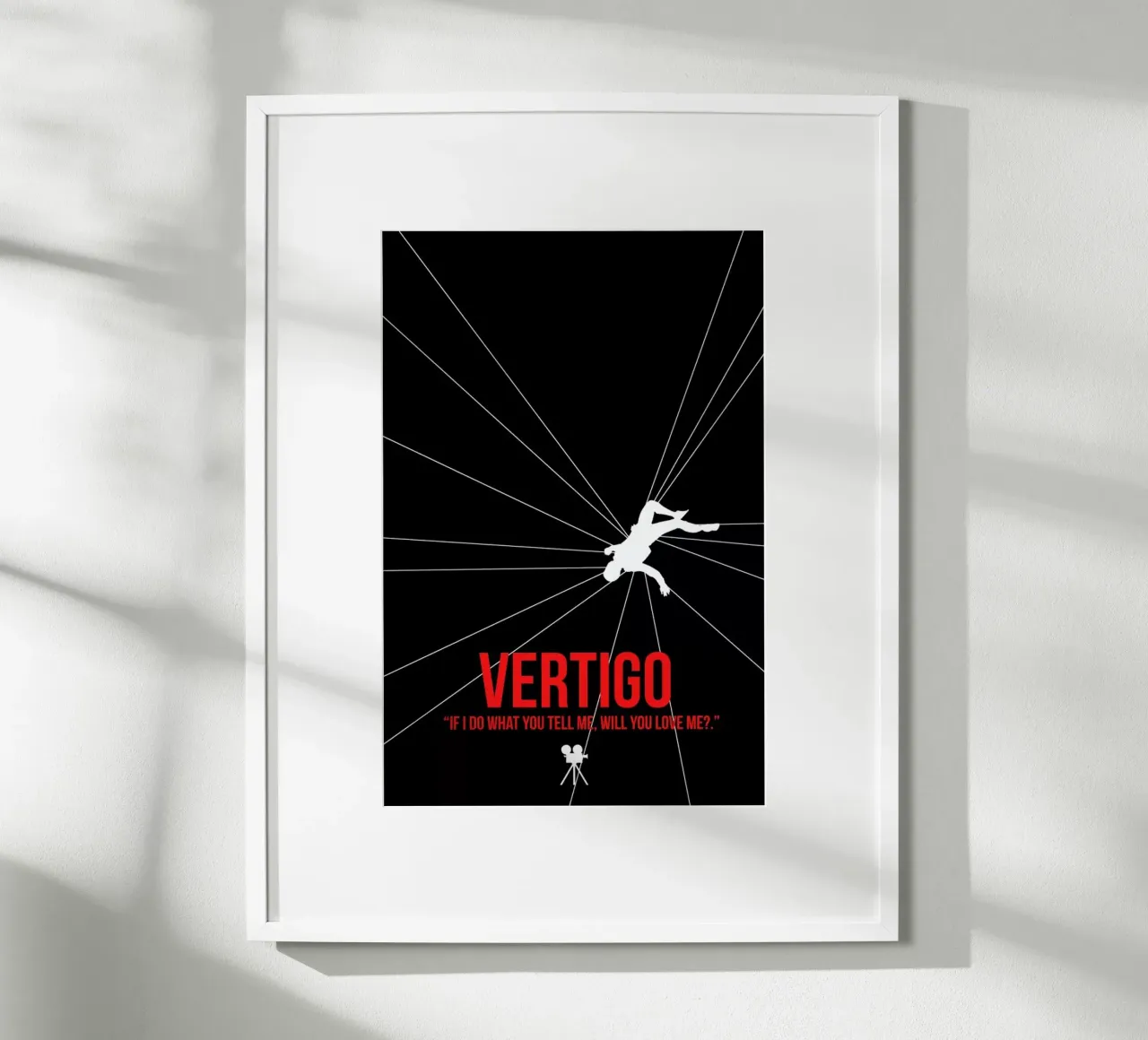 Vertigo poster van Naxart