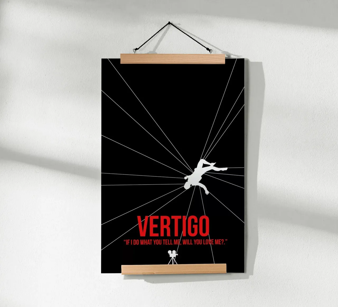 Vertigo poster van Naxart