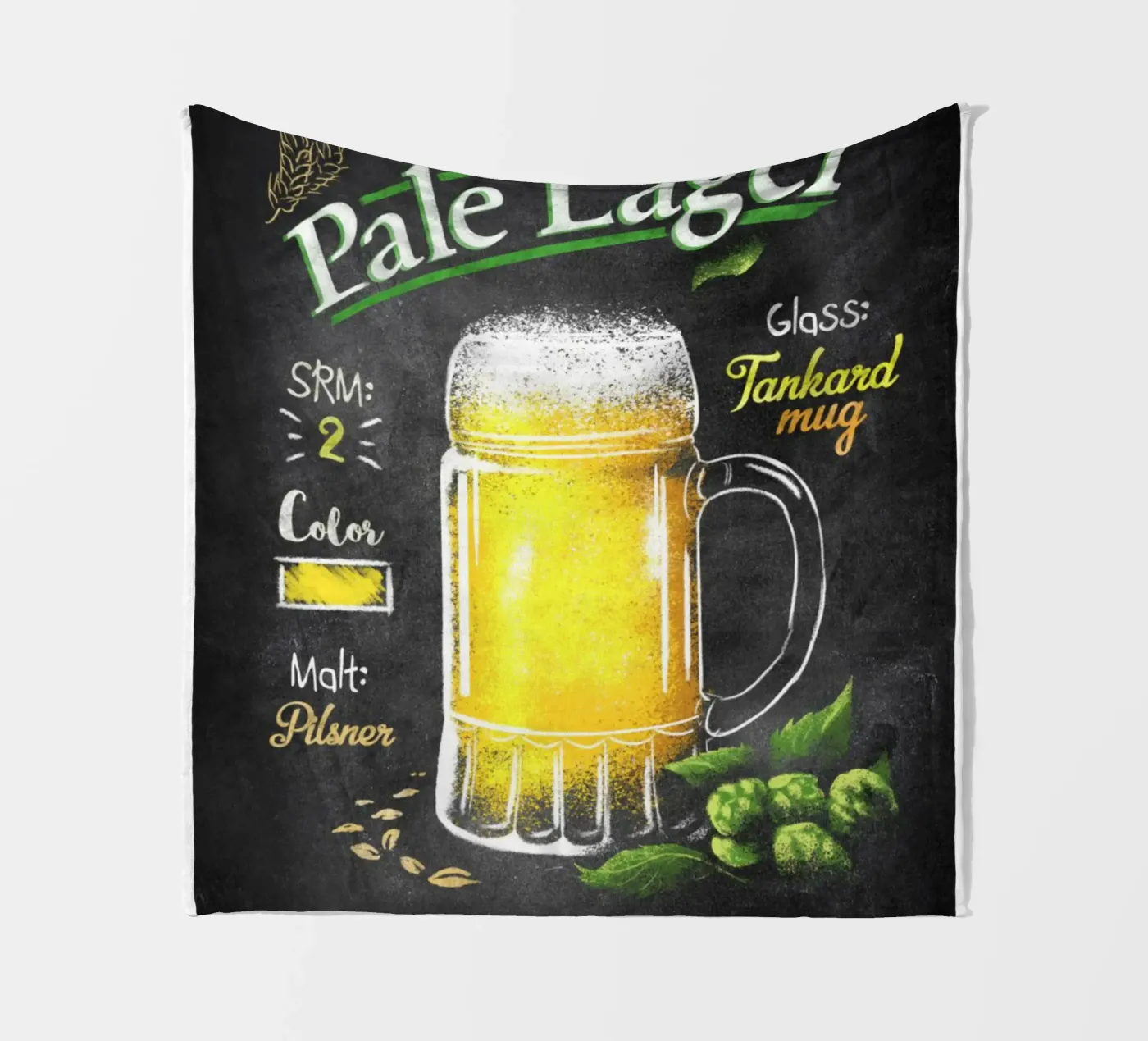 pils fleecedeken van Danielshop