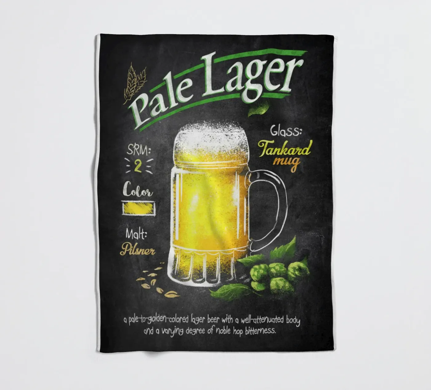 pils fleecedeken van Danielshop