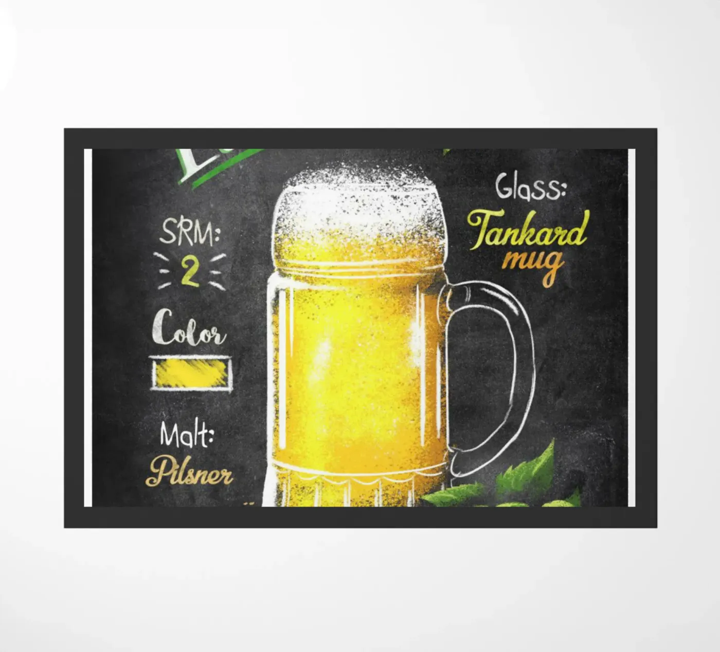 pils deurmat van Danielshop