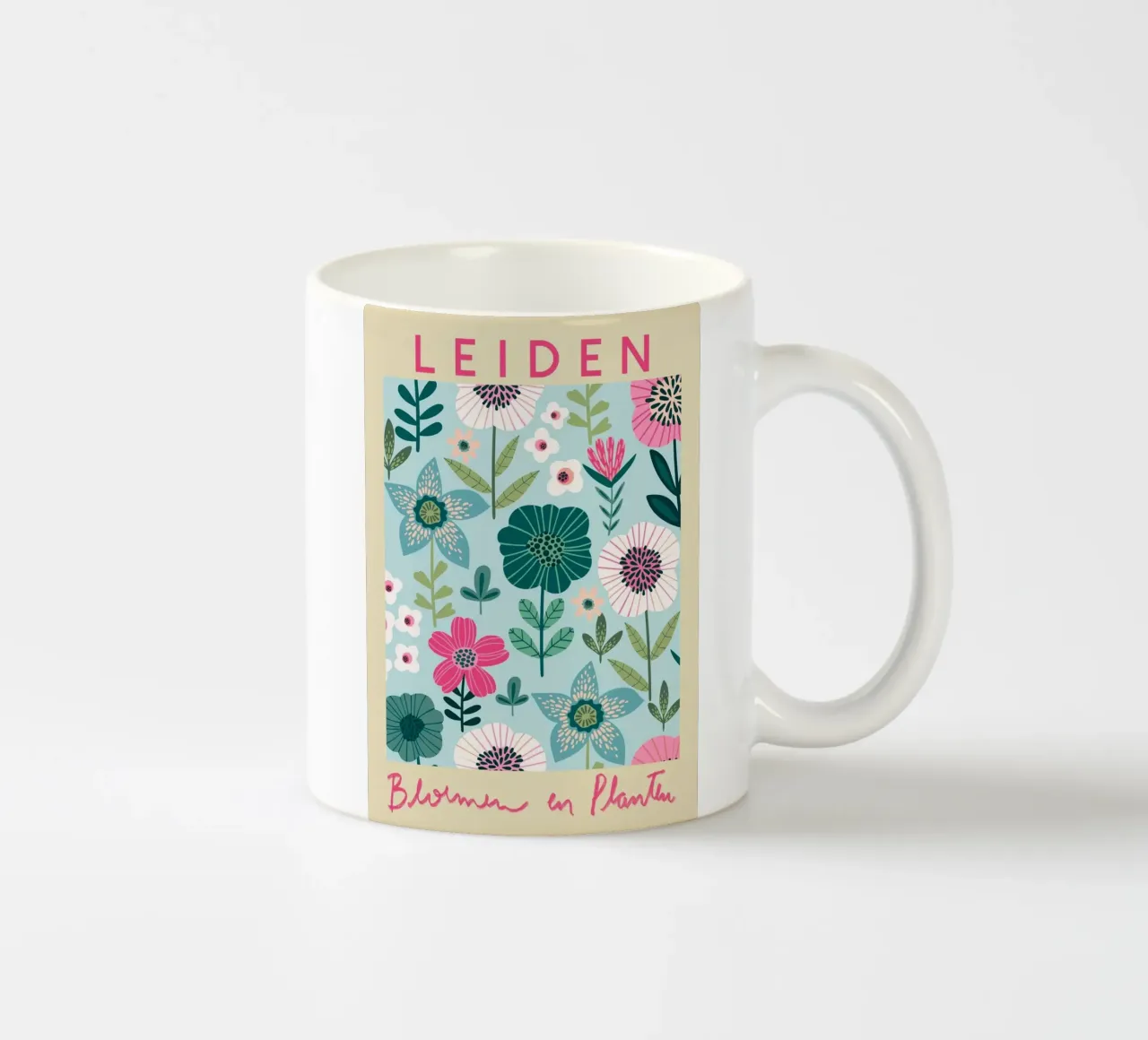 Mercato dei fiori di Leida tazza in ceramica da Klia M_Art