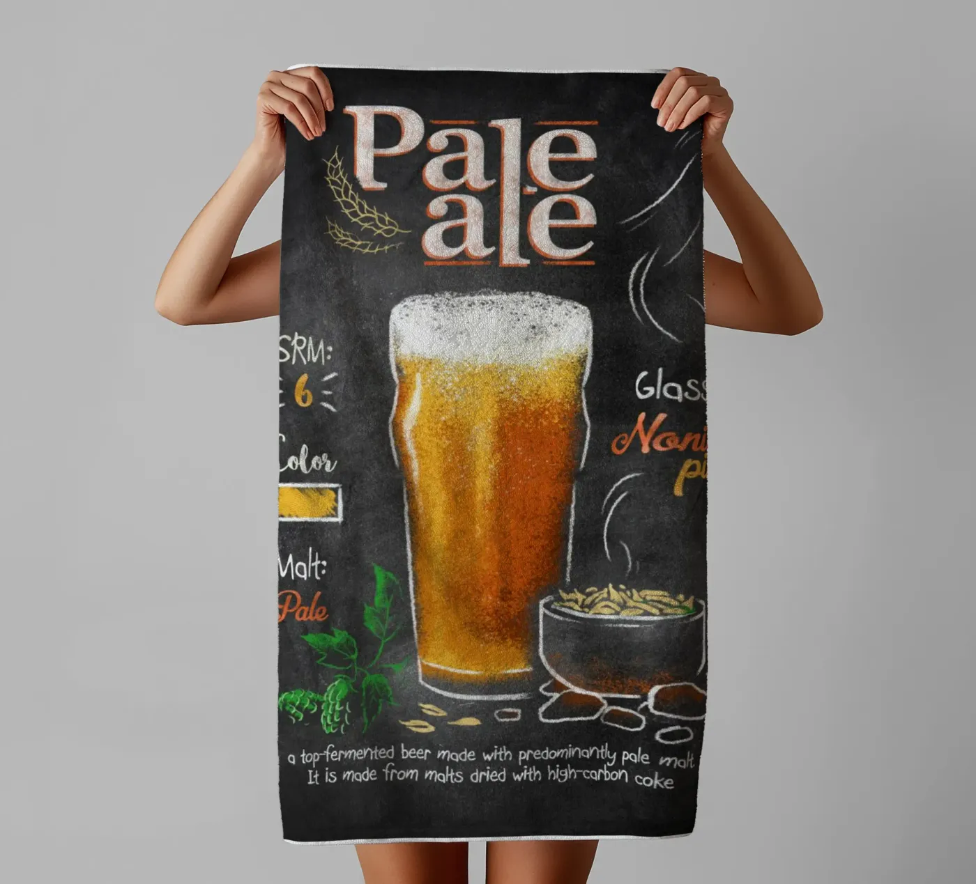 schep badhanddoek van Danielshop