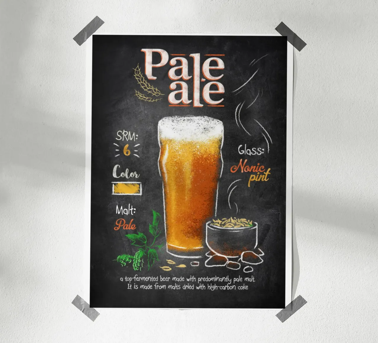 schep poster van Danielshop