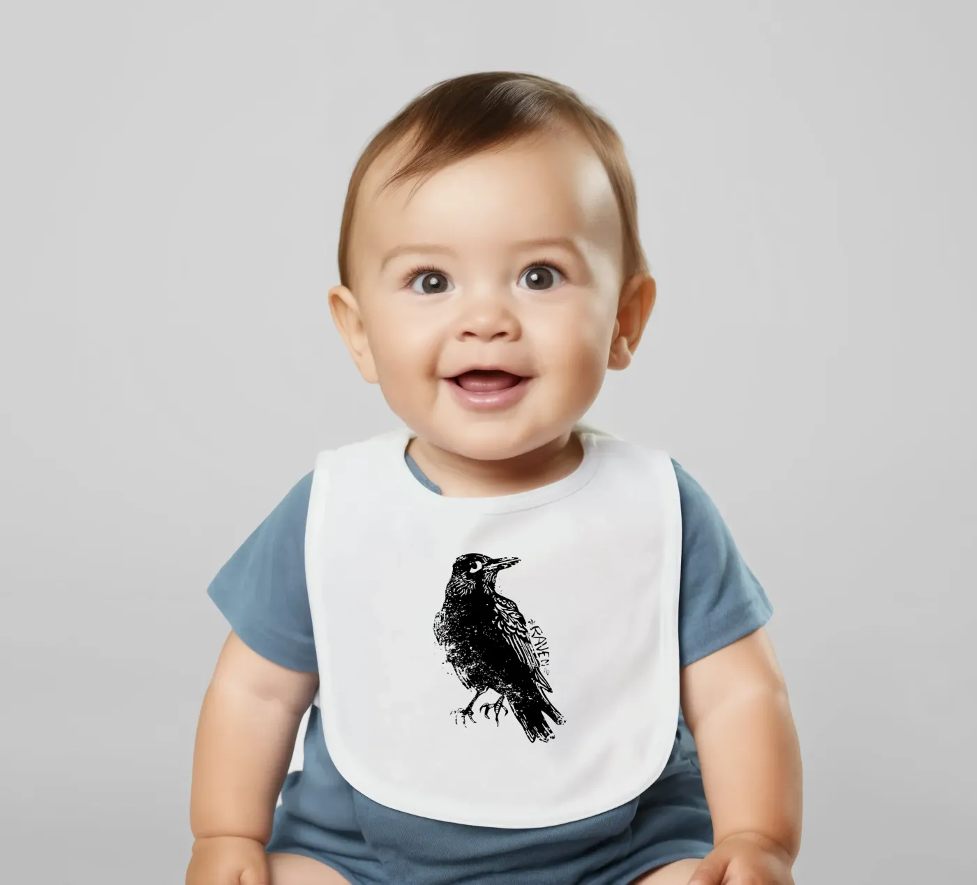 Il corvo bavaglino da DYDesign