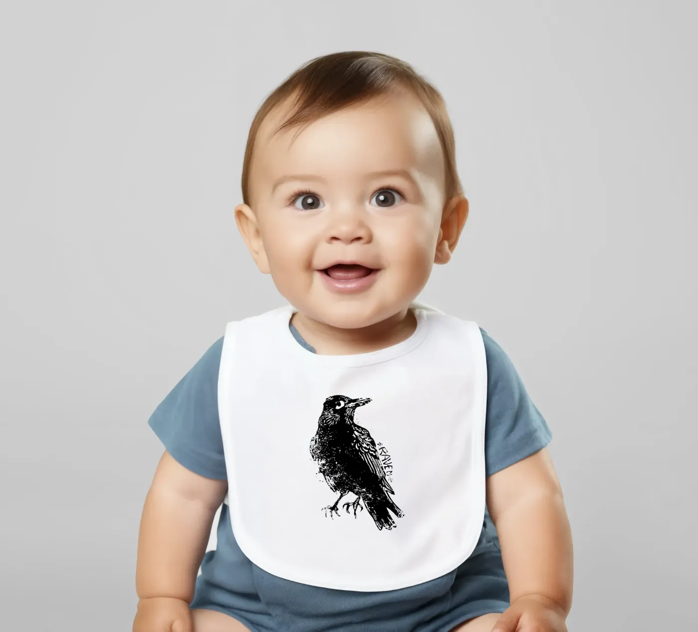 Il corvo bavaglino da DYDesign