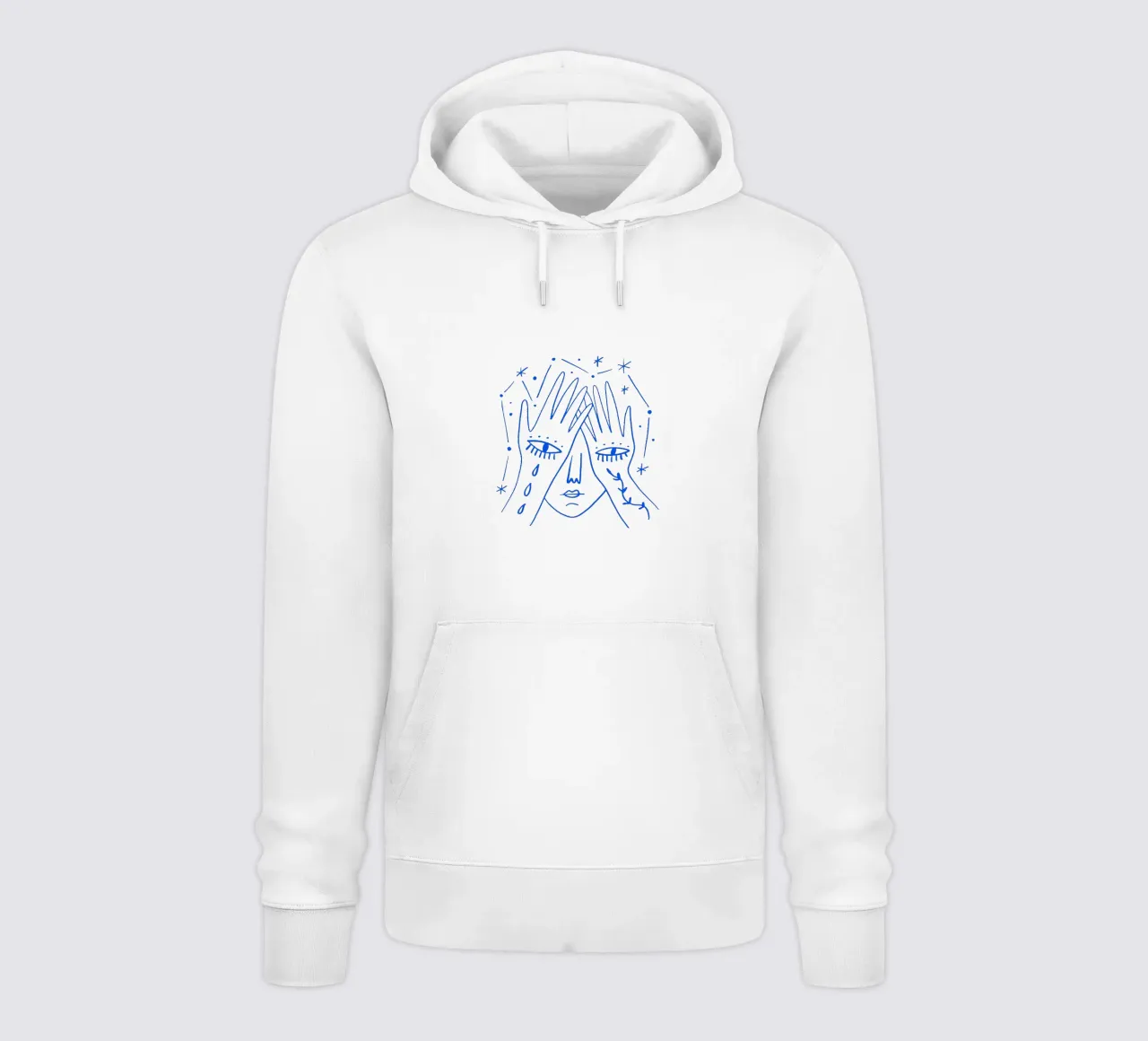 The Gaze (without Background) felpa con cappuccio da treechild