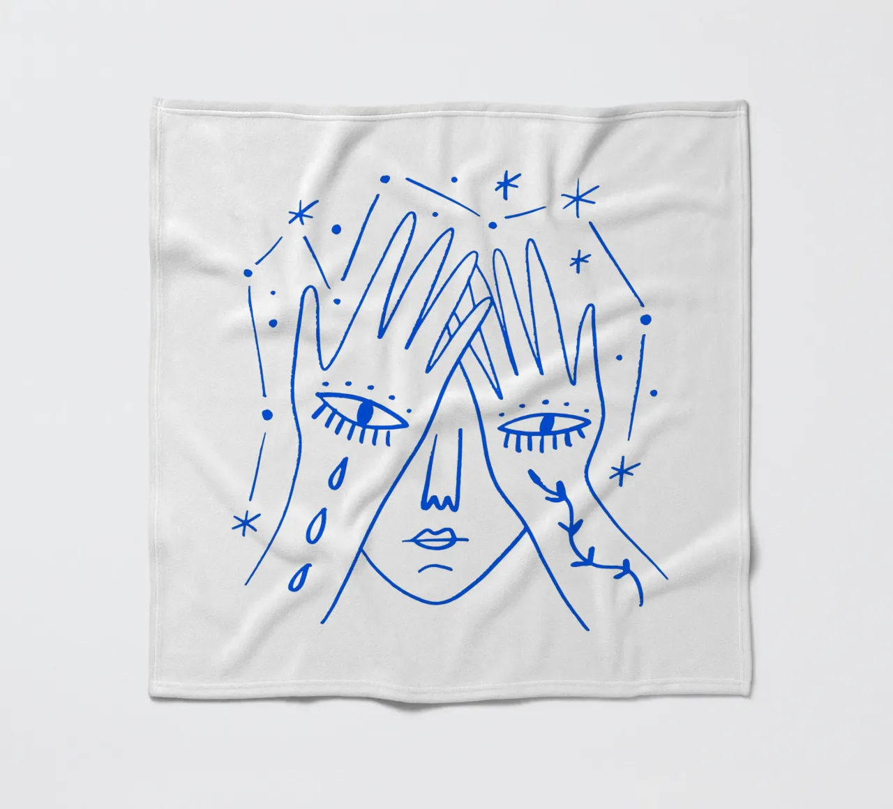 The Gaze (without Background) coperta in pile da treechild