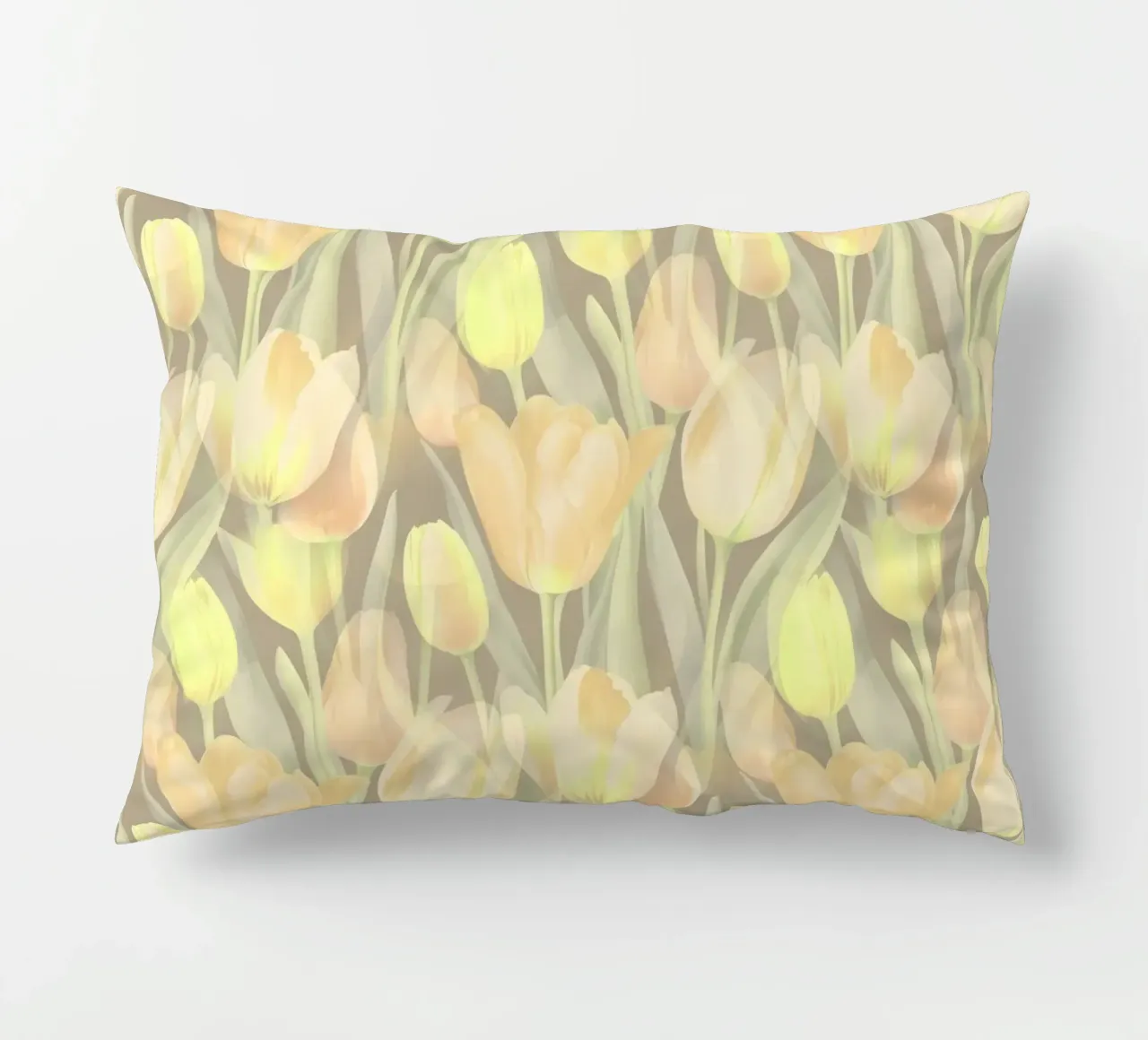 Tulipani gialli cuscino da SilverPegasus
