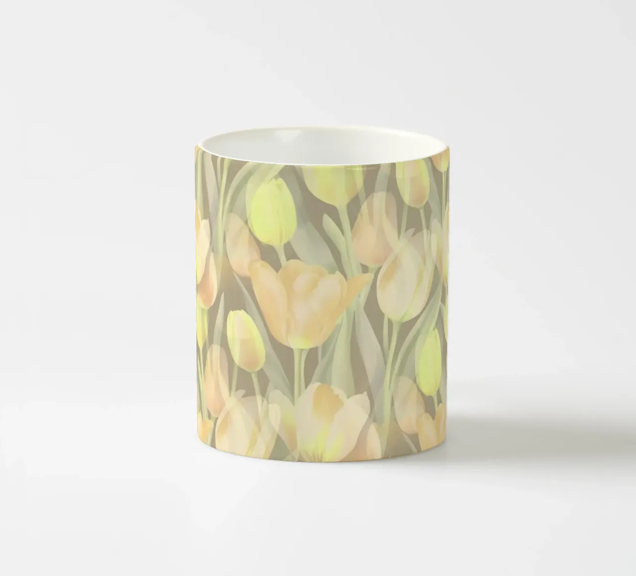 Tulipani gialli tazza in ceramica da SilverPegasus