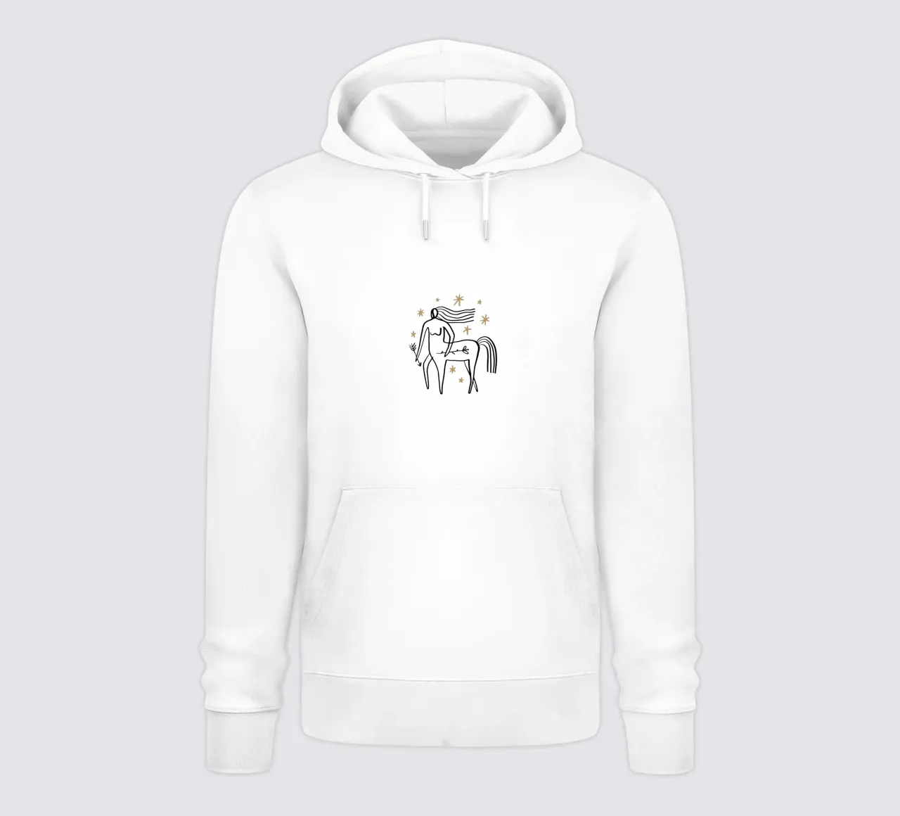 Sagittarius (Without Background) felpa con cappuccio da treechild