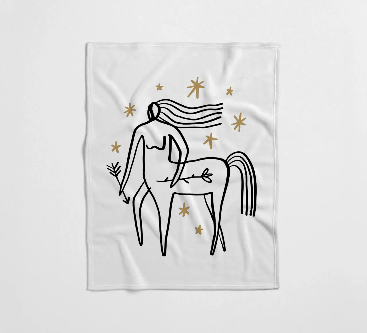 Sagittarius (Without Background) coperta in pile da treechild