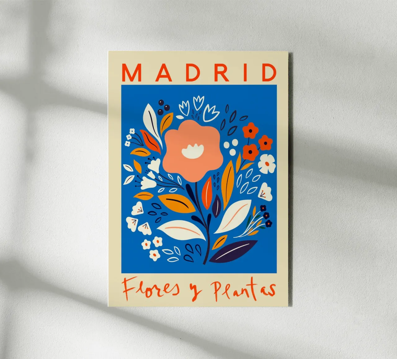 Mercato dei fiori di Madrid alluminio dibond da Klia M_Art